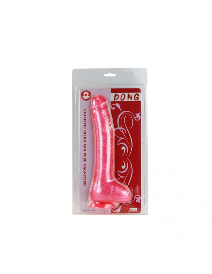 Baile Dildo con Ventosa color Rosa